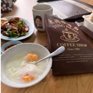 tong heng half boiled eggs
