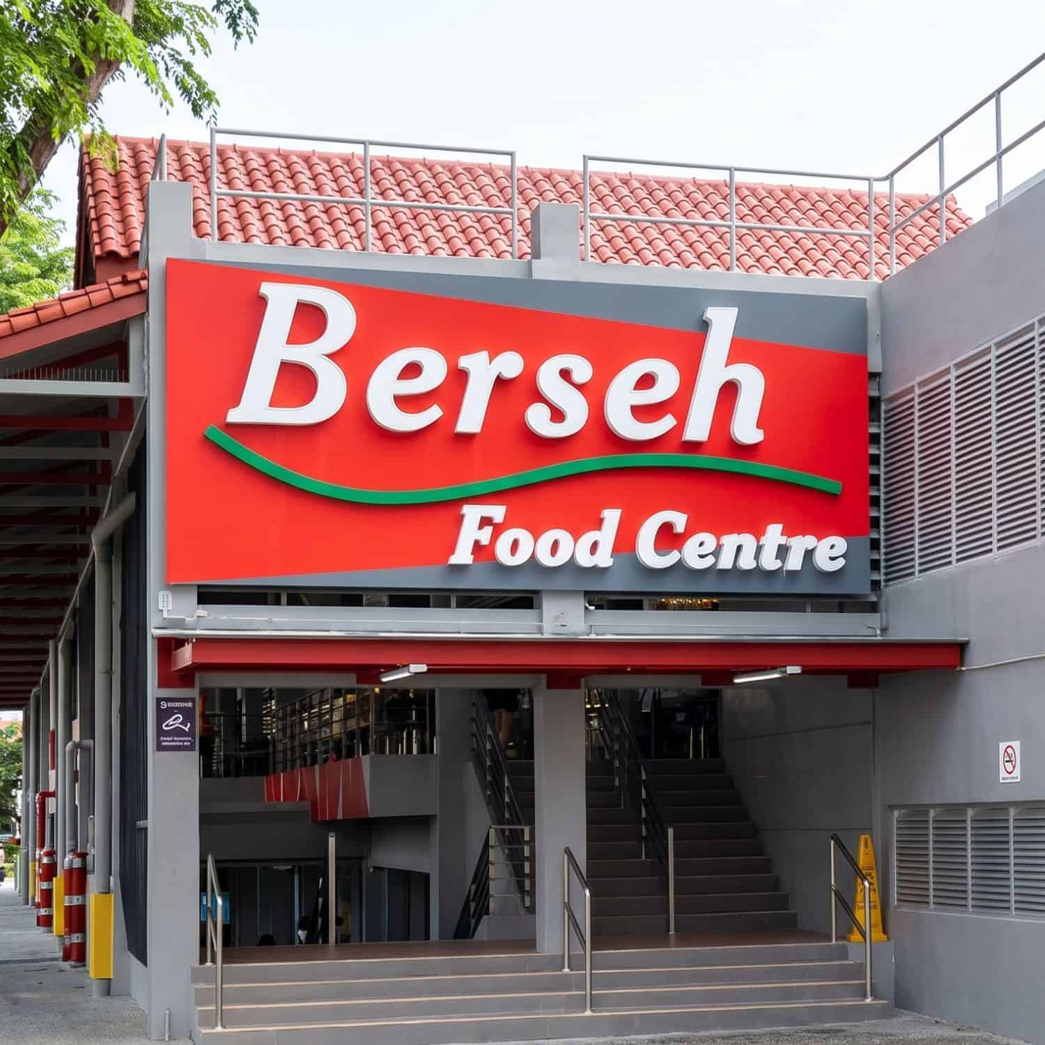 Berseh Food Centre at Jalan Besar after the 2025 renovation